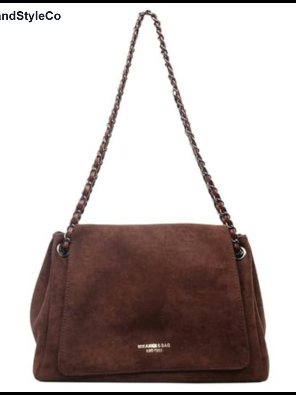 Faux Suede Top Handle Hobo Bag Women Slouchy Shoulder Tote Fall Winter Handbag